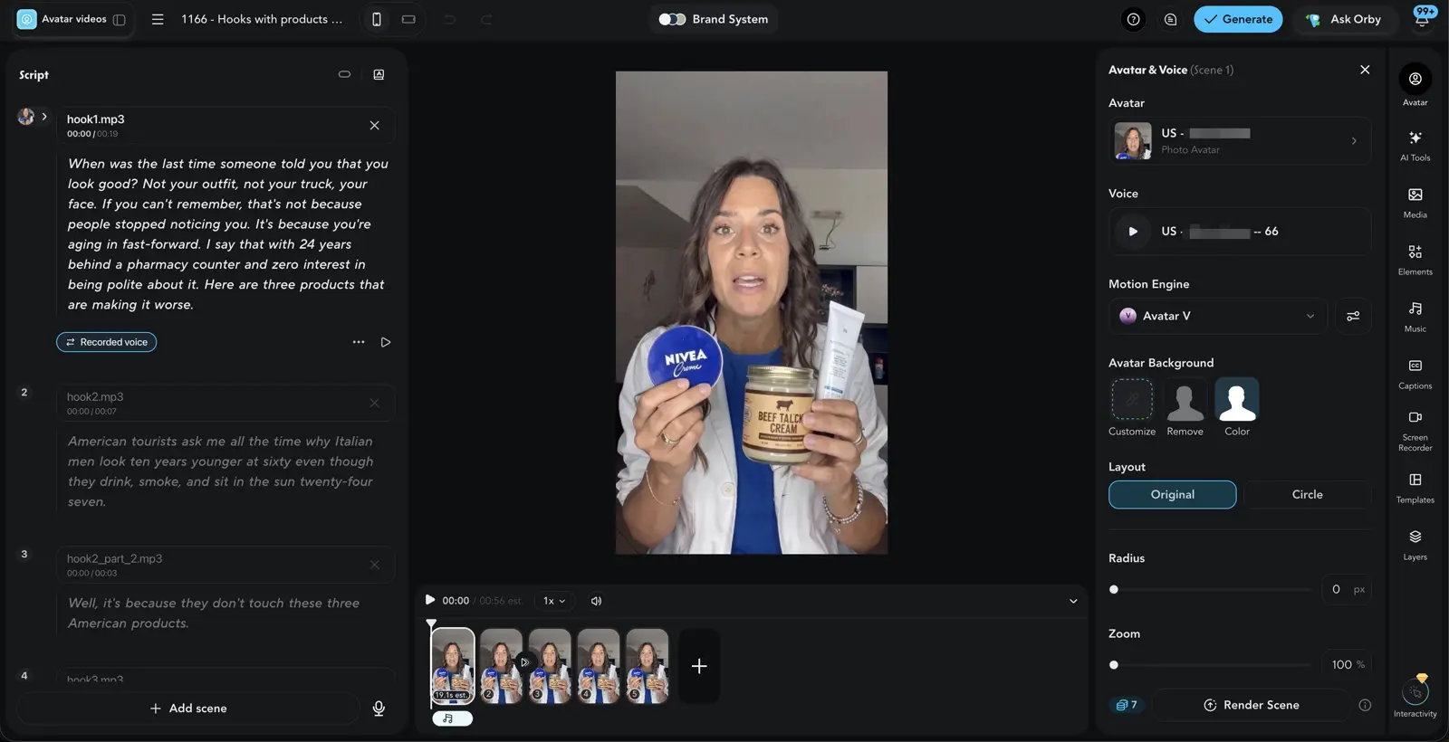 HeyGen avatar workflow